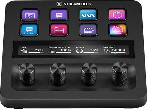 Elgato Stream Deck +Audio Mixer - Live Content Creation Controller, B ...